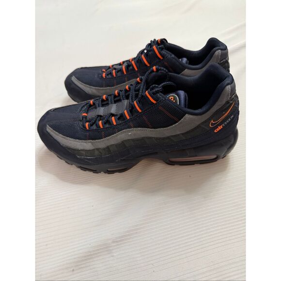 Nike Air Max 95 Obsidian Total Orange “Chicago Bears” Shoes Size 11.5 11 1/2 - Picture 5 of 11